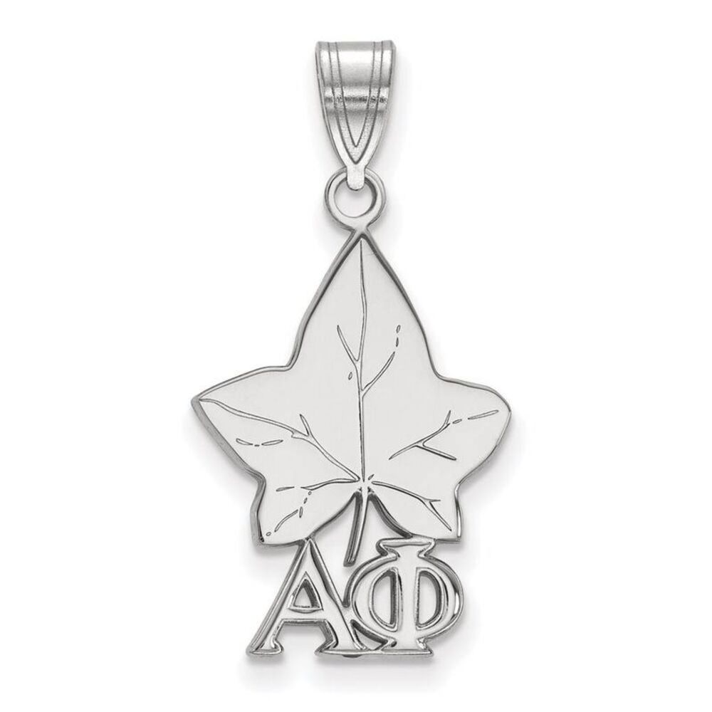 Sterling Silver Alpha Phi Medium Pendant